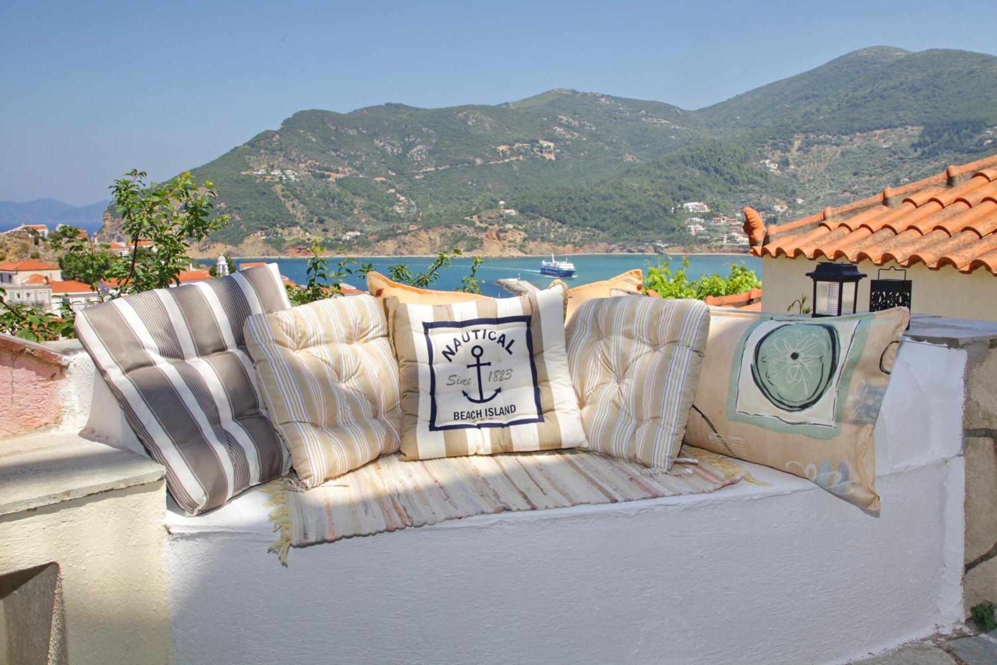 Hotel Aperanto Galazio à Skopelos Chambre photo