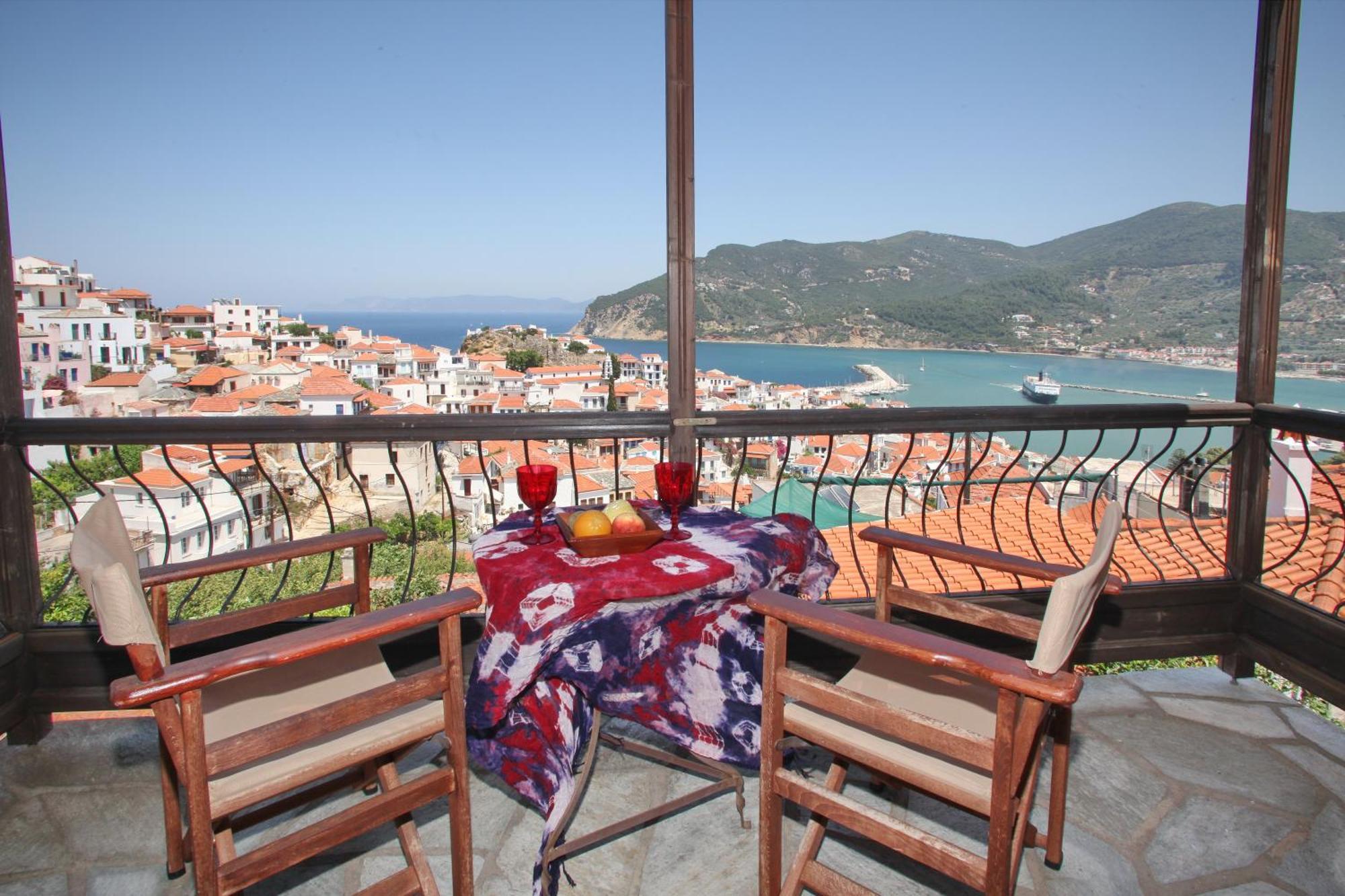 Hotel Aperanto Galazio à Skopelos Chambre photo