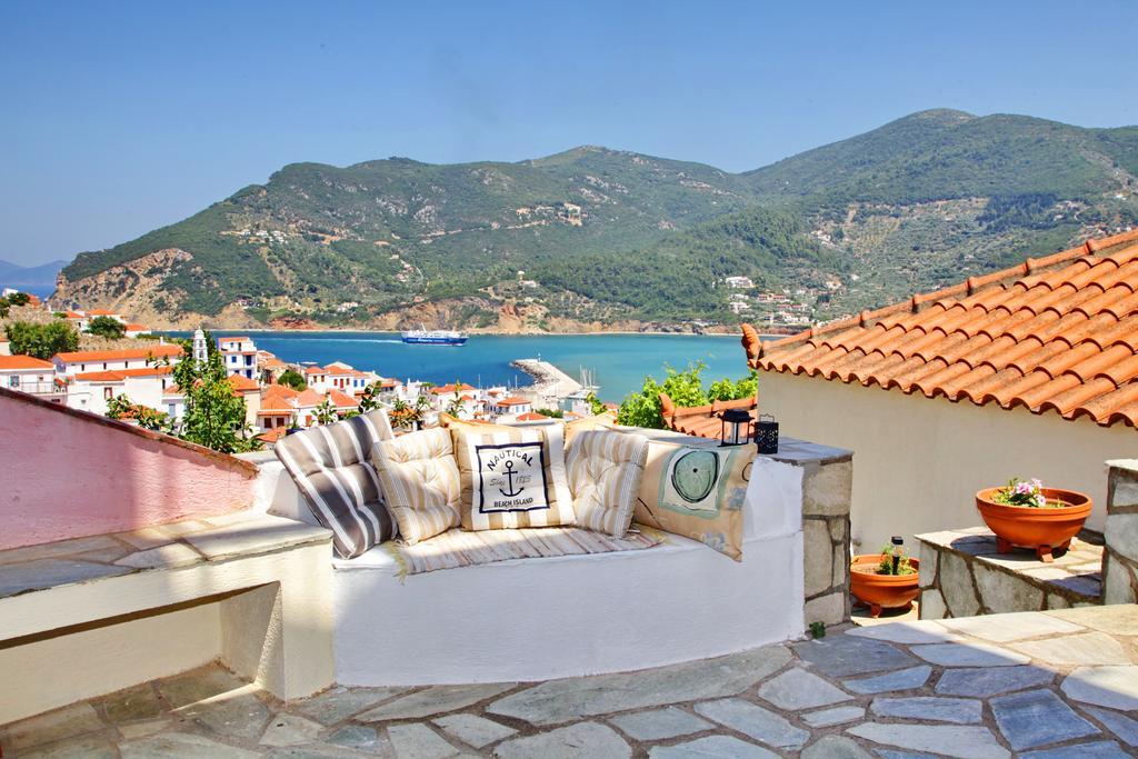 Hotel Aperanto Galazio à Skopelos Extérieur photo